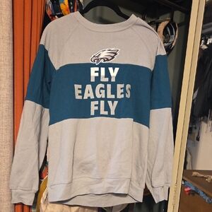 Teal and Gray Eagles Sweatshirt